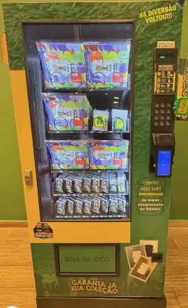 Vending de Álbum e Figurinhas da Copa (vending machine especial)