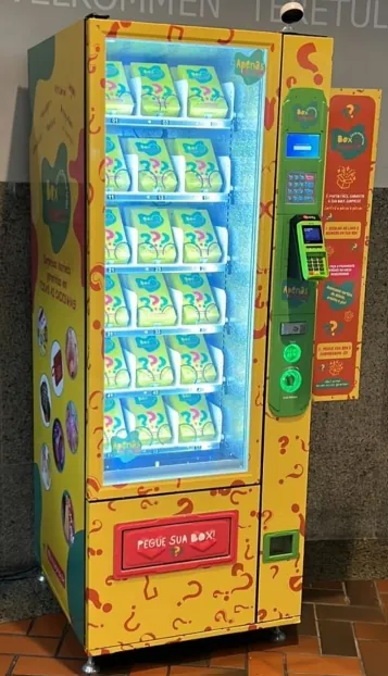 Vending de Produtos Customizados (vending machine especial)